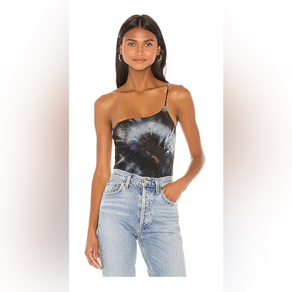 Tie-Dye Asymmetrical Top